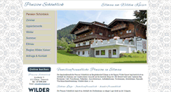 Desktop Screenshot of pension-schoenblick.com